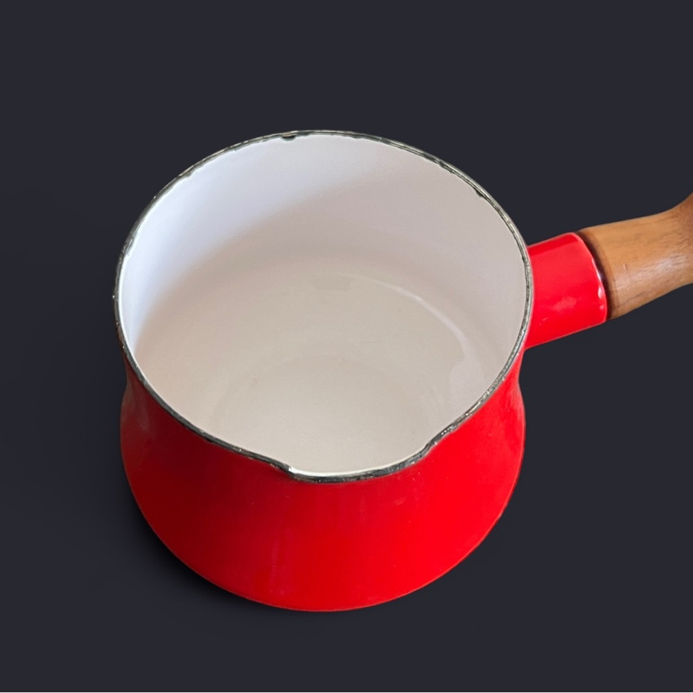 VINTAGE Dansk Kobenstyle Enamel Butter Warmer Jens Quistgaard - Picture 4 of 7